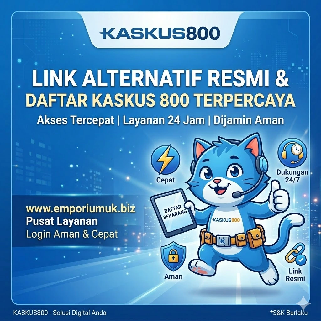 Galeri foto KASKUS800: Link Alternatif Resmi & Daftar Kaskus 800 Terpercaya di Jakarta